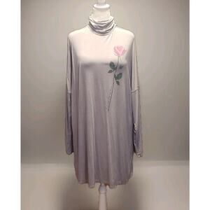 Disney Parks XL Beauty & The Beast Tunic Dress Turtleneck Pullover Belle Jersey